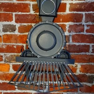 Train Metal  plate decor